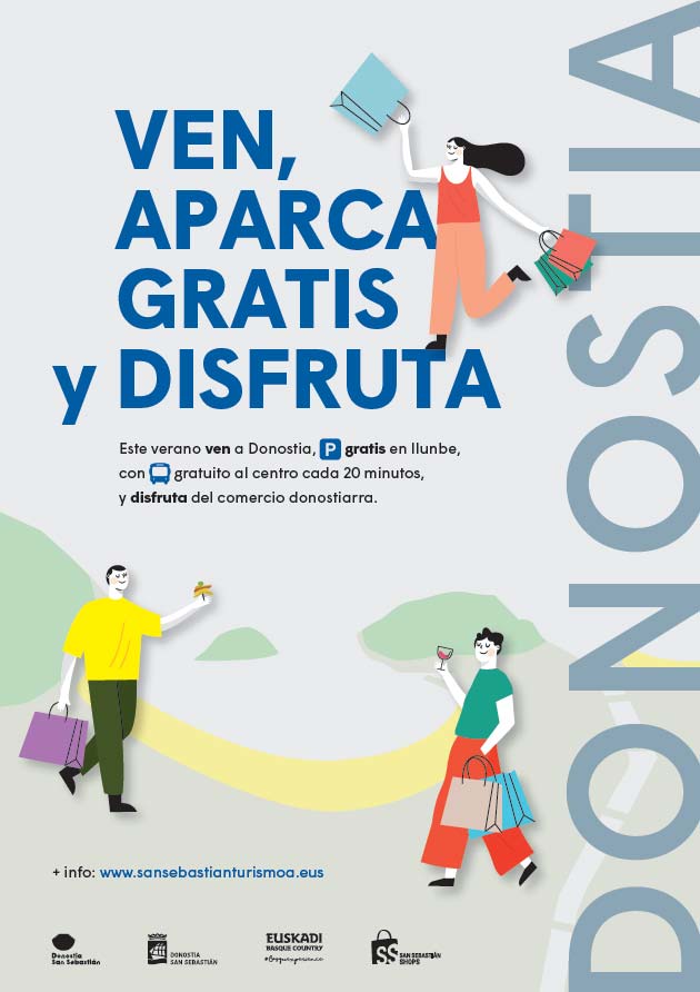 Ven, aparca gratis y disfruta
